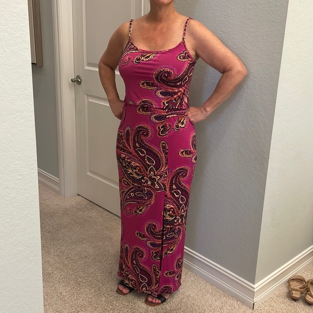 Cache Maxi Dress with Slit